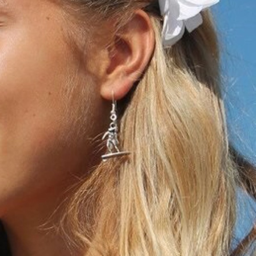 Surfer Girl Necklace and Earring Set Handmade